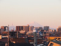 富士山もくっきり