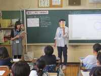 今日の先生は深澤先生と中山先生です