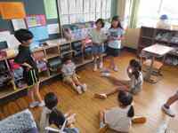 1学期がんばったね会の準備(3年)