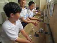 マジックの汚れをおとしました