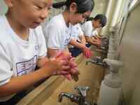 マジックの汚れをおとしました