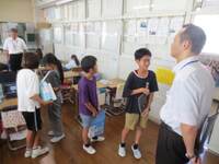 算数(5年生)教育委員会の先生にプレゼン