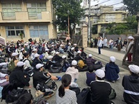 出発のつどい児童代表の言葉