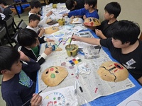 真剣に色塗り