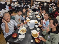 日光最後の食事です