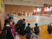 部活動見学(柔道部・剣道部)