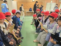 本物の鹿の角です