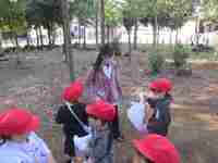 先生へしっかりと報告します