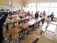 6年2組「ペットボトルボーリング」