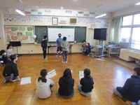 お互いに見せ合いました