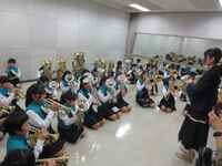 本番前のリハーサルです