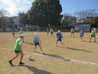 全力プレーです