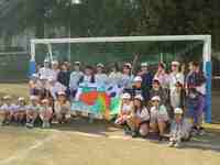 終了後に記念撮影(6年4組)