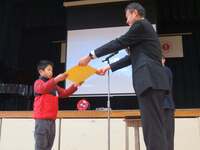 埼玉県読書感想文コンクールの表彰