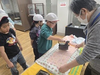 炭火アイロンの体験