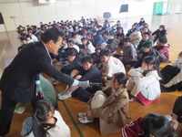 個別のインタビューもありました