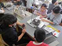 ストップウォッチで正確に時間を測ります