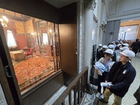 御休所を見学しました