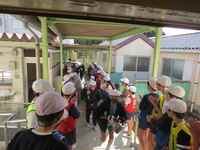 木崎小学校をお出迎え