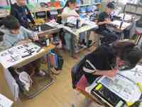 仕上げの名前も大切に書きました