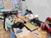 学校の戻って試食です