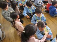 メダルのプレゼント