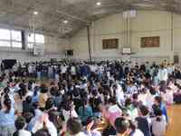 現班長さん・副班長さんへの感謝の拍手