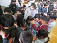 メダルのプレゼント