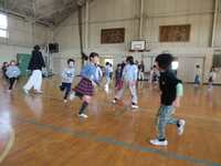 しっぽとりはスリリングでした