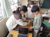 キャラクターを並べます