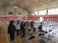 返事の特訓「よい返事には〇」