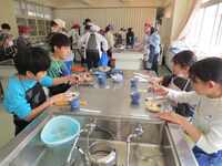 白玉がおいしくできました