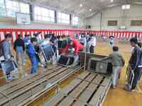 いすの片付け(5年生)