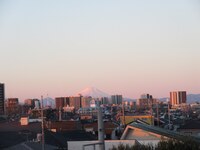 雄大な「富士山」