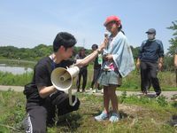 代表児童が感想を発表しました