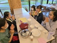 「ごちそうさまでした」ぴかぴかに完食です